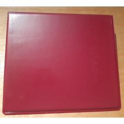 Red binder