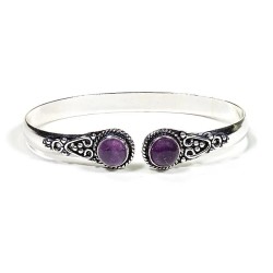 Bracelet avec améthyste en...