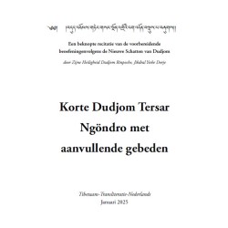Dudjom Tersar Ngöndro met...