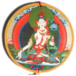 Pendentif Tara blanche