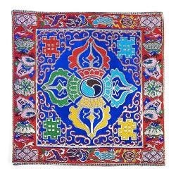 Napperon Motif double vajra...