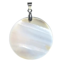 Double-sided Mother-of-Pearl Pendant / Yin Yang