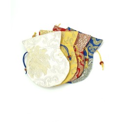 Brocade purse lined in...