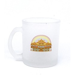 Tasse en verre Temple de...