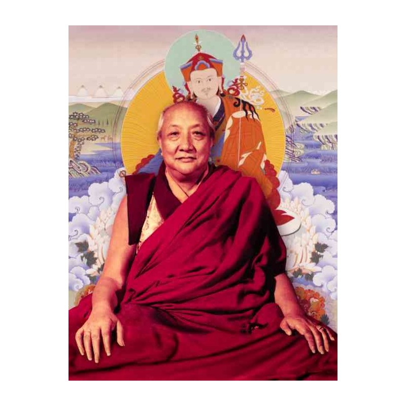 Dilgo Khyentse Rinpoche & Guru Rinpoche